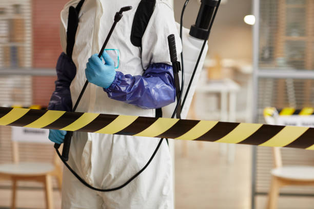 Professional Biohazard Cleanup technician working in Timnath, CO